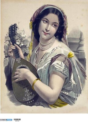 Ριζόχαρτο για Decoupage, Vintage Woman 400136