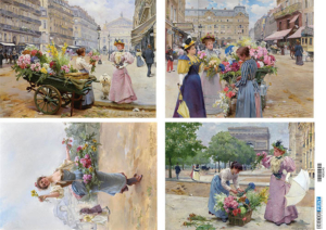 Ριζόχαρτο για Decoupage, Vintage Retro 400145