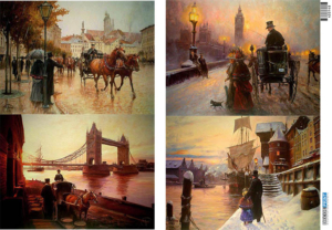 Ριζόχαρτο για Decoupage, Vintage Sights 400148