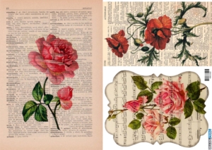 Ριζόχαρτο για Decoupage, Vintage 400182