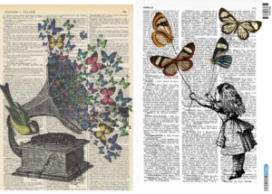 Ριζόχαρτο για Decoupage, Vintage 400186