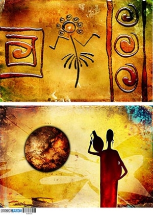 Ριζόχαρτο για Decoupage, Ethnic 4100101