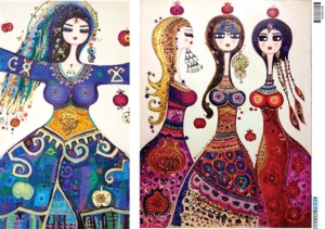 Ριζόχαρτο για Decoupage, Ethnic 4100130