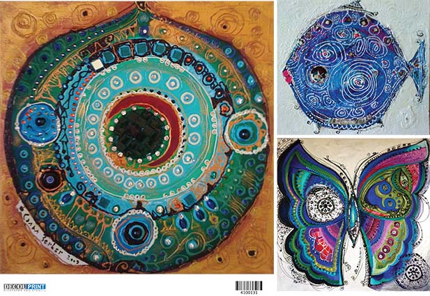 Ριζόχαρτο για Decoupage, Ethnic 4100131 1 Ριζόχαρτο για Decoupage, Ethnic 4100131