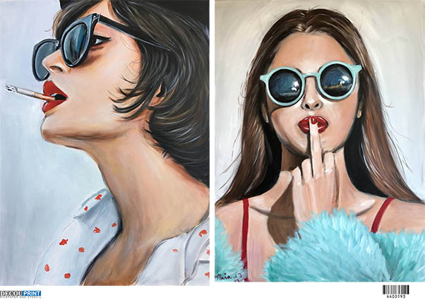 Ριζόχαρτο για Decoupage, Modern Art 4400193 1 Ριζόχαρτο για Decoupage, Modern Art 4400193