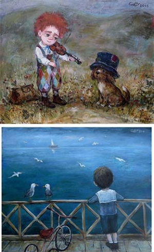 Ριζόχαρτο για Decoupage, Ζωγράφοι 900156