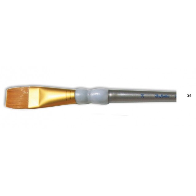 Craftistico Πινέλο Χειροτεχνίας Πλακέ Νο. 24 - 25mm 1 Craftistico Πινέλο Χειροτεχνίας Πλακέ Νο. 24 - 25mm