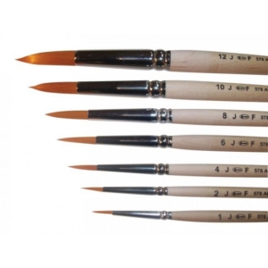 Πινέλο Συνθετικό Στρογγυλό Χειροτεχνίας No. 06