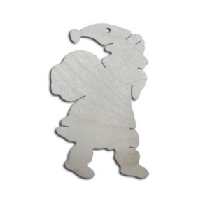 Χριστουγεννιάτικo Διακοσμητικό ξύλινο 108 mm. ZN5478