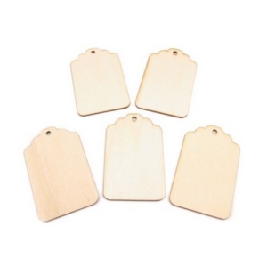 Ξύλινες Vintage ταμπελίτσες 40x65m, σετ 5 τεμ. 730261_1