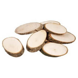 Κορμός δέντρου φέτες 7,5×4,5 cm περίπου, σετ 20τεμ. 56791