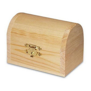 Κουτί ξύλινο για μπομπονιέρα οβάλ 10x6,5x7cm 8013