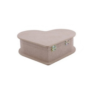 Κουτί Mdf Καρδιά medium 19x19x7cm. KT08