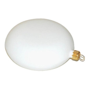 Μενταγιόν πλαστικό λευκό για διακόσμηση Ø20cm, SUR20P