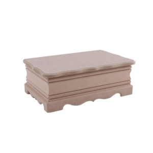 Κουτί σκαλιστό MDF 27x17x9,5. KT06