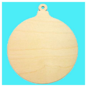 Μπάλα Χριστουγγενιάτικη επίπεδη 19,5cm x 0,4cm. ZN160W