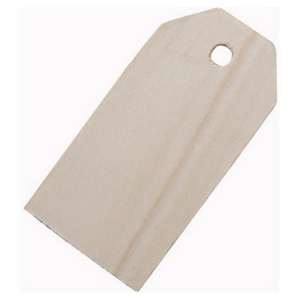 Ετικέτες ξύλινες, σέτ 10τεμ, 30×60 mm. 564841