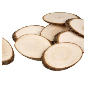 Κορμός δέντρου φέτες 11×7,5 cm περίπου, σετ 12τεμ. 567891