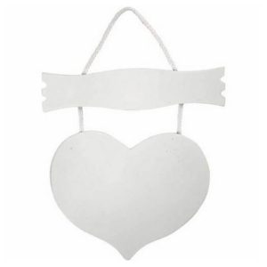 Κρεμαστή “Καρδιά-ταμπέλα” MDF. 57484