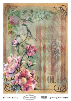 Ριζόχαρτο ARTISTIC DESIGN για Decoupage A3