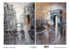 Ριζόχαρτο NCF για Decoupage A3