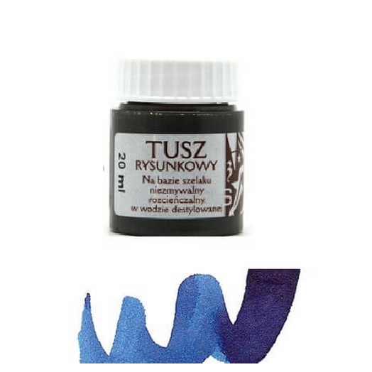 Μελάνι Σινικής 20ml- Blue RENTUSZ20_4 1 Μελάνι Σινικής 20ml- Blue RENTUSZ20_4