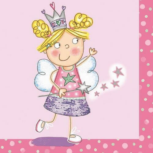 Χαρτοπετσέτα για decoupage, Magic Fairy SDOG022901 1 Χαρτοπετσέτα για decoupage, Magic Fairy SDOG022901