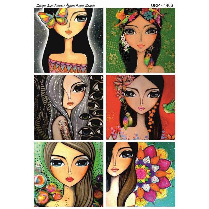 Ριζόχαρτο Rich, 29,5×41,5cm, Girls UPR-4466 1 Ριζόχαρτο Rich, 29,5×41,5cm, Girls UPR-4466