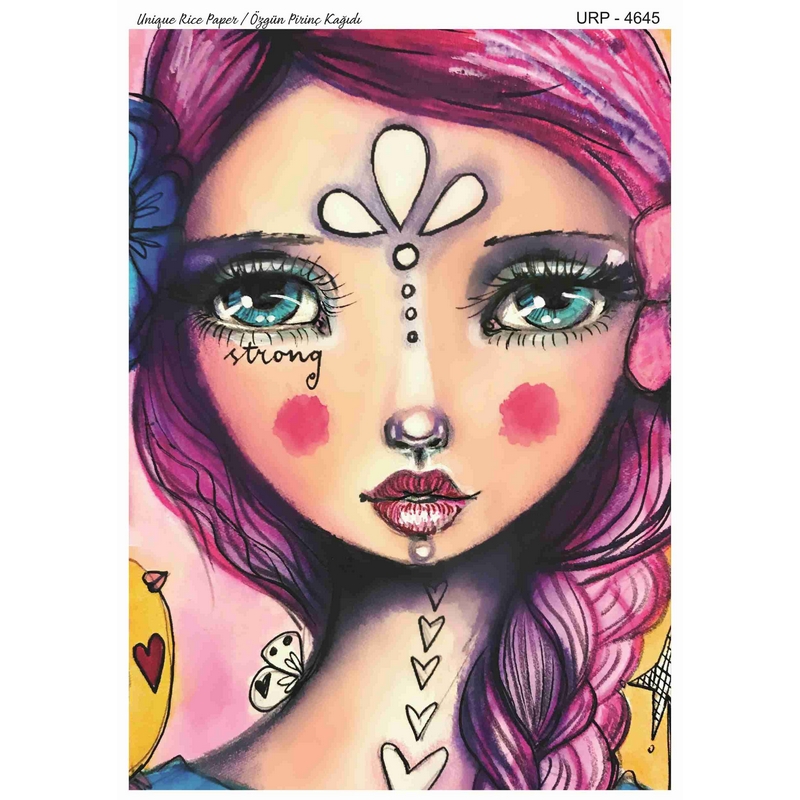 Ριζόχαρτο Rich, 29,5×41,5cm, Purple Girl UPR-4645 1 Ριζόχαρτο Rich, 29,5×41,5cm, Purple Girl UPR-4645