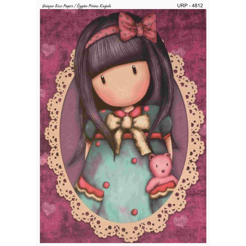 Ριζόχαρτο Rich, 29,5×41,5cm, Santoro Gorjuss UPR-4812 1 Ριζόχαρτο Rich, 29,5×41,5cm, Santoro Gorjuss UPR-4812