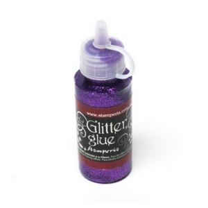 Glitter glue PURPLE ,Stamperia DC14L