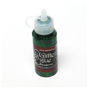 Glitter glue CHRISTMAS GREEN ,Stamperia DC14R