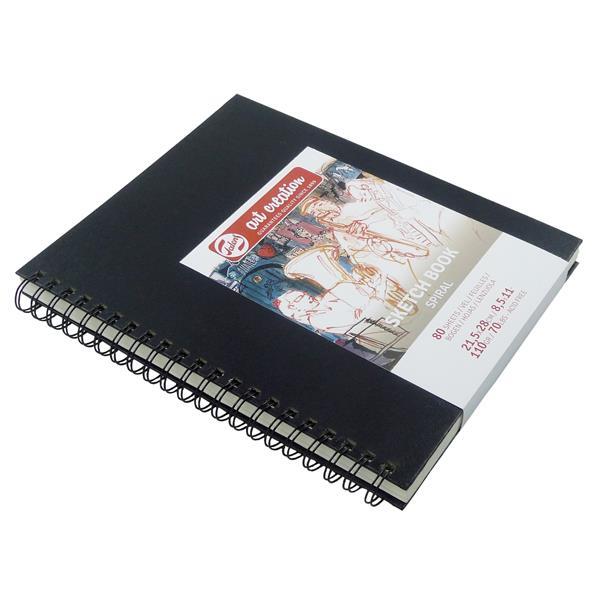 Talens Scetch book σπιράλ μαύρο 80φυλ. 21x28εκ. 110 γρ. 1 Talens Scetch book σπιράλ μαύρο 80φυλ. 21x28εκ. 110 γρ.