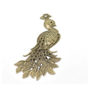 Antique Bronze Metal Decor 70x42mm – σετ 6 τεμ. AL00613