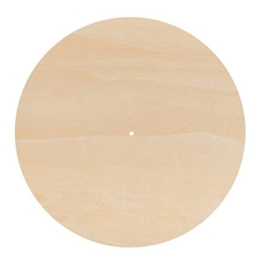 Ρολόι τοίχου ξύλινο, 25cm 33431