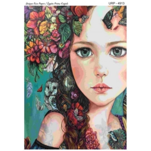 Ριζόχαρτο Rich, 29,5×41,5cm, Πορτρέτο κοριτσιού UPR-4913
