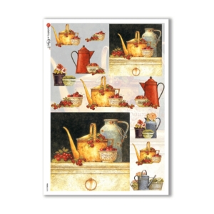 Ριζόχαρτο PaperD για Decoupage, Μαγειρικά σκεύη 32x45cm, FOOD_0078