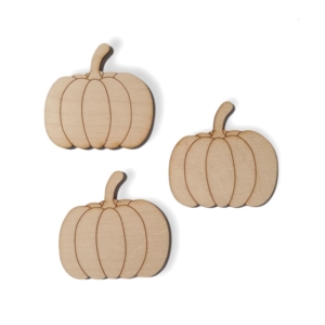 Κολοκύθες ξύλινες 7cm 3 τεμ. LAS12141