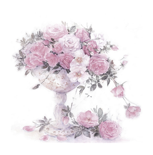 Χαρτοπετσέτα για decoupage, 1τεμ, Flora Vintage 13314926 1 Χαρτοπετσέτα για decoupage, 1τεμ, Flora Vintage 13314926