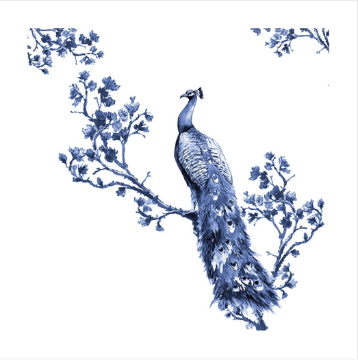 Χαρτοπετσέτα για decoupage, 1τεμ, Royal Peacock 13316895 1 Χαρτοπετσέτα για decoupage, 1τεμ, Royal Peacock 13316895