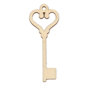 Στολίδι κλειδί σημύδα 78x29x3χιλ.