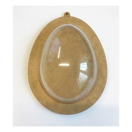 Αυγό mdf, 15cm, (2 μέρη) D10646 2 Αυγό mdf, 15cm, (2 μέρη) D10646 - Image 2