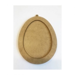 Αυγό mdf, 15cm, (2 μέρη) D10646