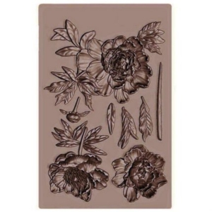 Καλούπι σιλικόνης, Άγρια τριαντάφυλλα, 13x20cmx8mm W33