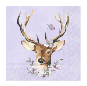 Χαρτοπετσέτα για decoupage, Τάρανδος, 1 τεμ. L939080