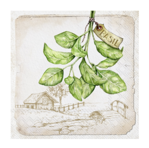 Χαρτοπετσέτα για decoupage, Βασιλικός, 1 τεμ. L945860