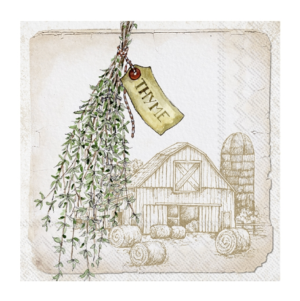 Χαρτοπετσέτα για decoupage, Θυμάρι, 1 τεμ. L945960