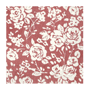 Χαρτοπετσέτα για decoupage, Αποτύπωμα τριαντάφυλλων, 1 τεμ. L951410
