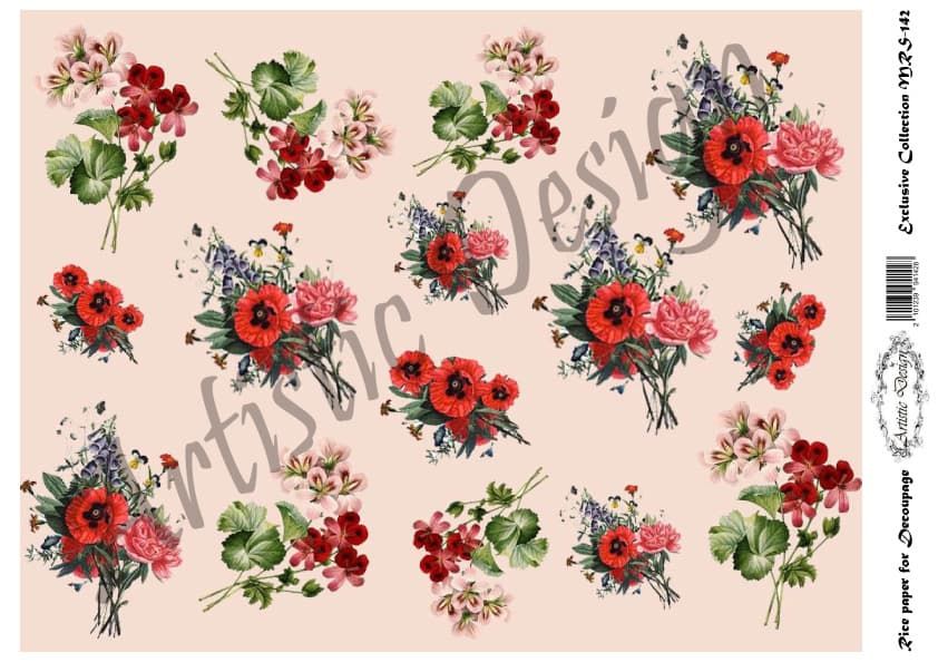 Ριζόχαρτο για Decoupage A4 1 Ριζόχαρτο για Decoupage A4
