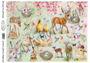 Ριζόχαρτο για Decoupage A4